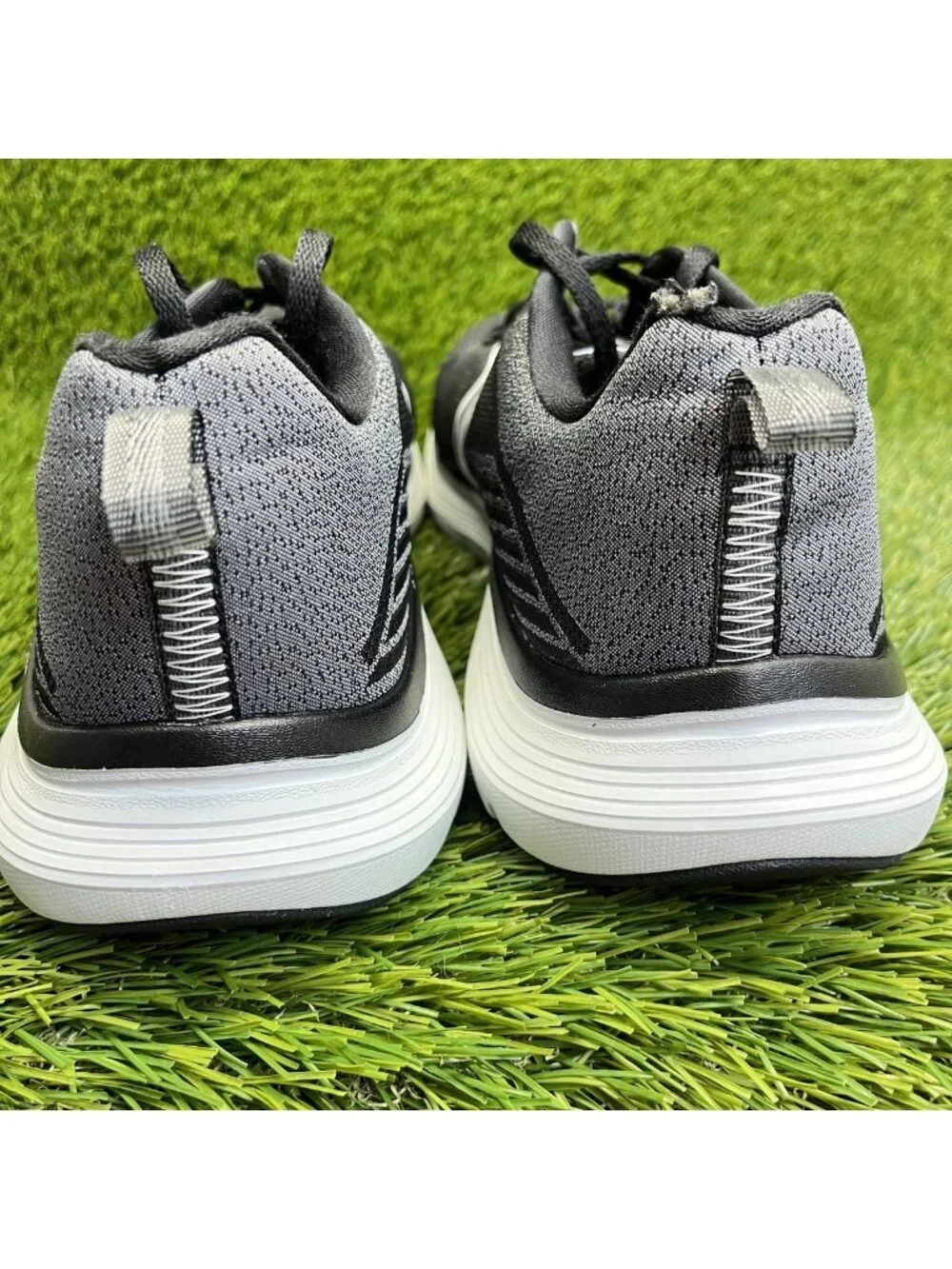 Skechers Flex Advantage 5.0 Spreelo Mens Size 12 Black Running Shoes Sneakers